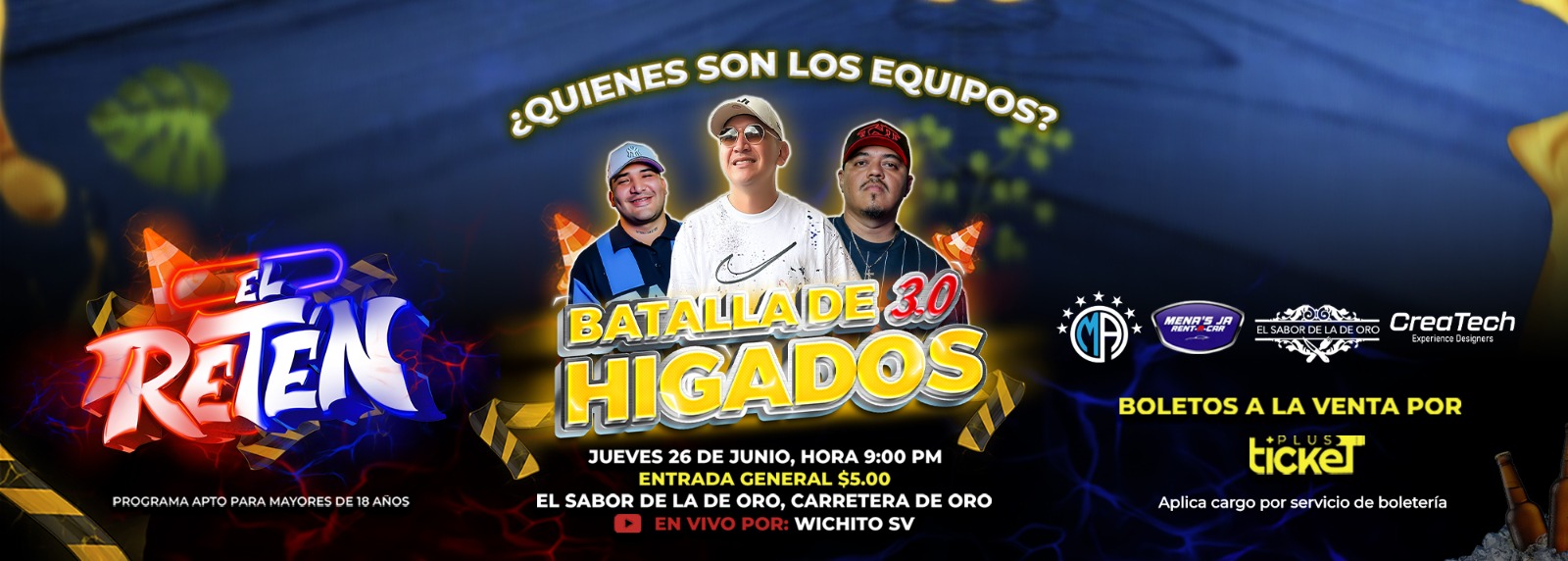 PODCAST EL RETÉN BATALLA DE HIGADOS 3.0