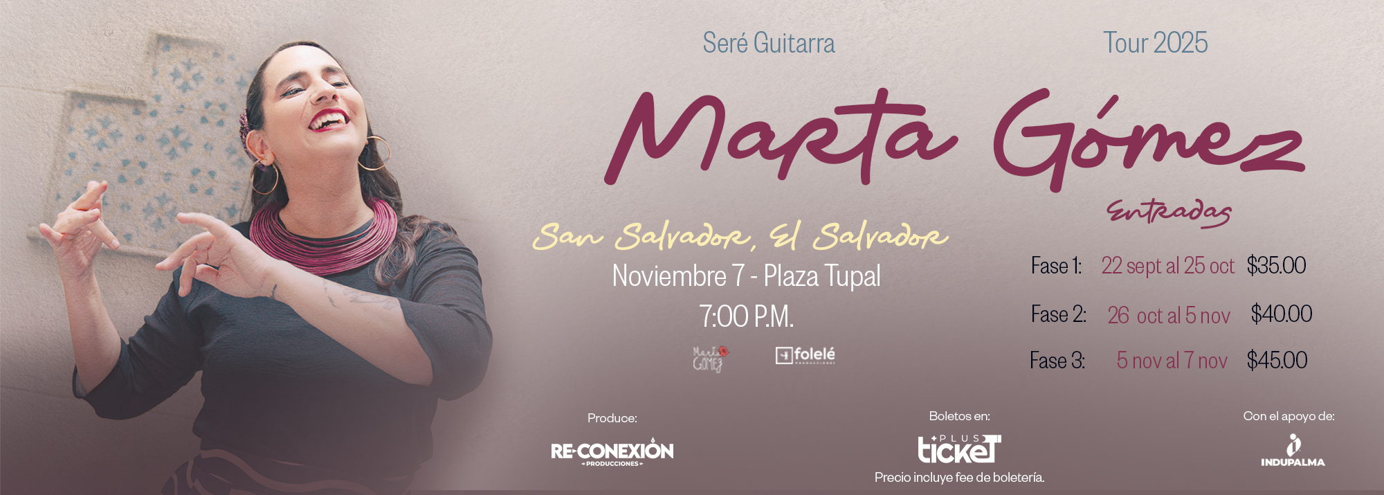 MARTA GÓMEZ - SERÉ GUITARRA TOUR 2025
