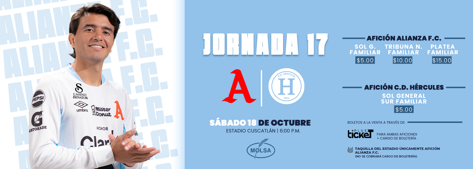 ALIANZA F.C. VS C.D. HÉRCULES - JORNADA 17