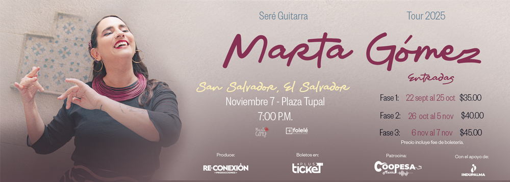 MARTA GÓMEZ - SERÉ GUITARRA TOUR 2025 - FASE 2