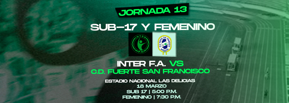 J13 - SUB 17 Y FEMENINO 