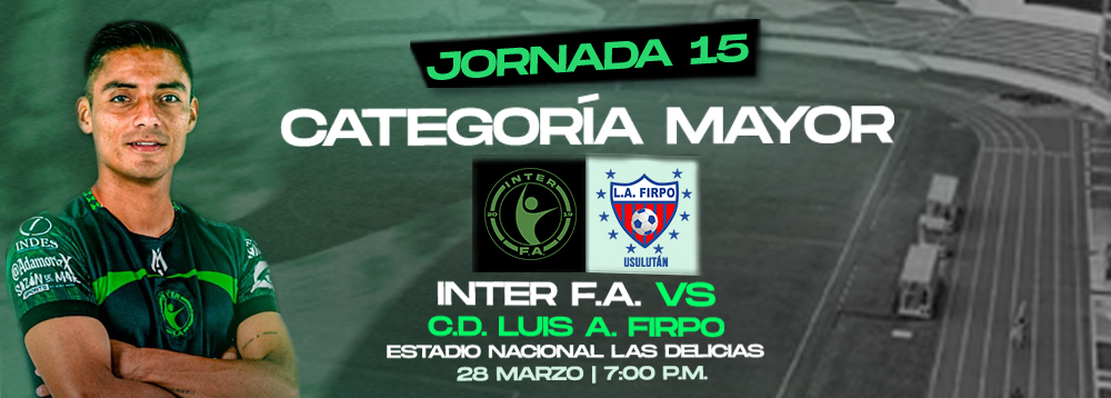 J15 - INTER F.A VS L.A. FIRPO 