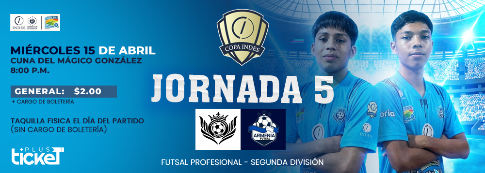 J5 - San Jacinto Jr vs Armenia Futsal. 
