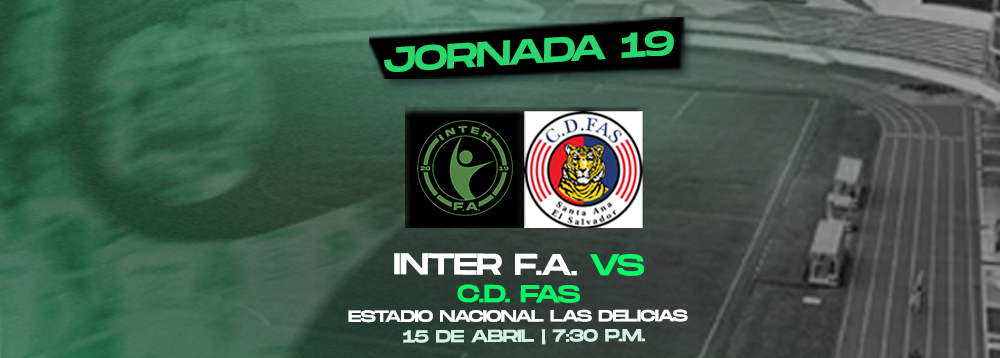 J19 - INTER F.A VS C.D. FAS 