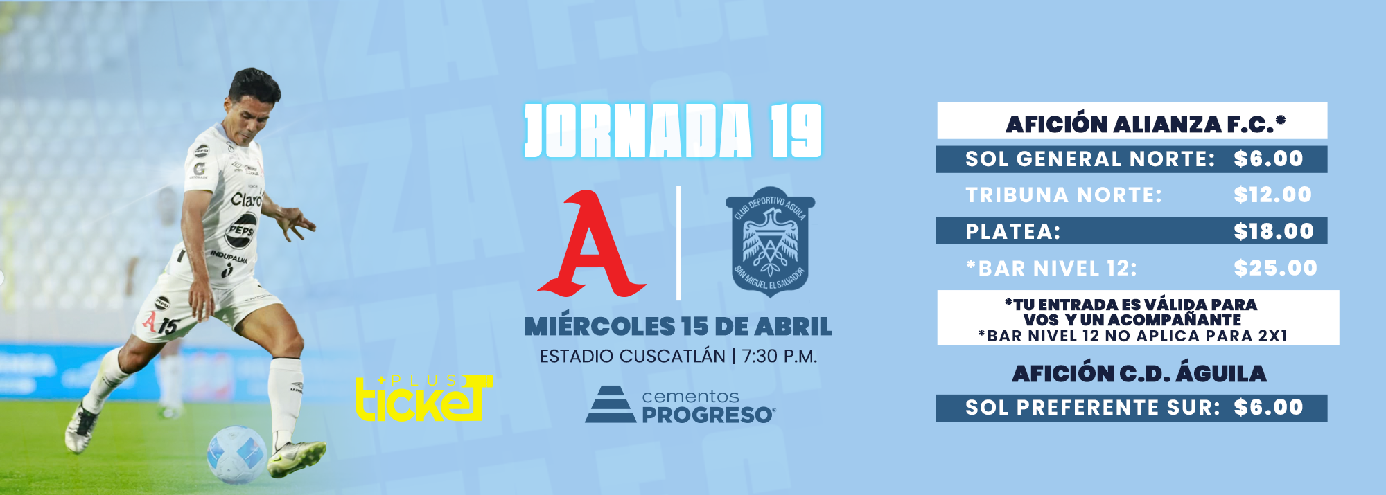 J19 - ALIANZA F.C. VS C.D. ÁGUILA 