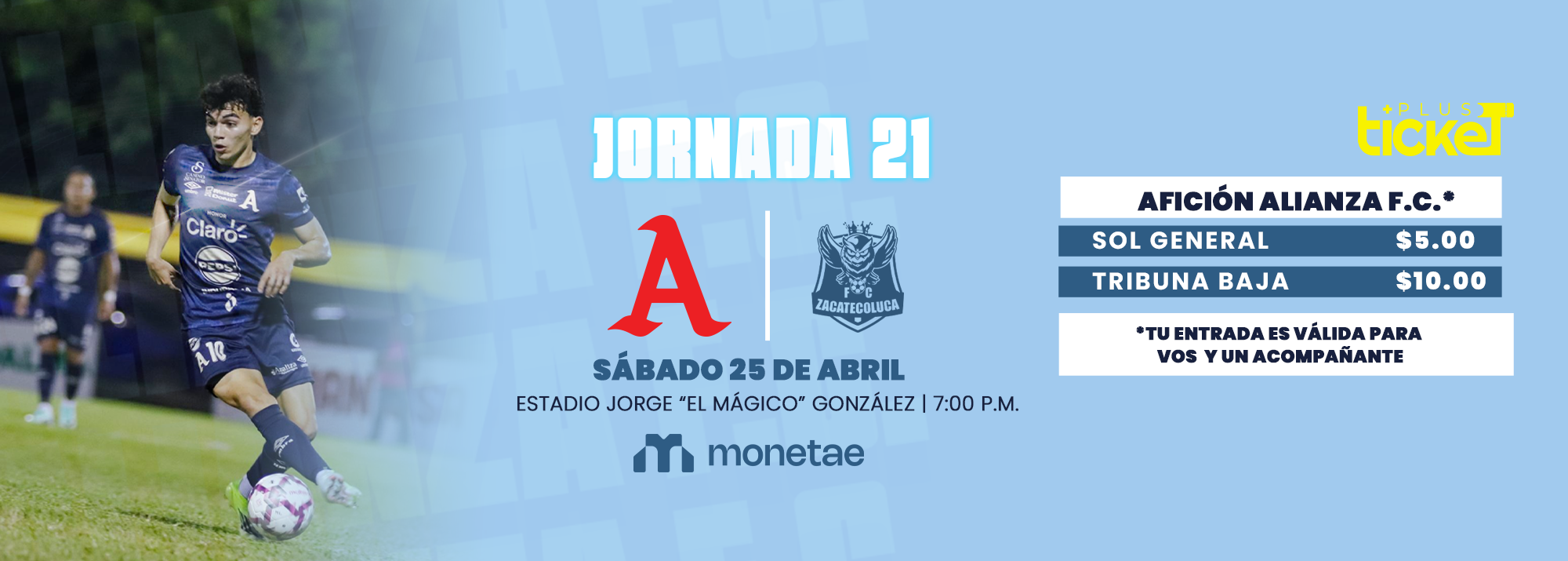 J21 - Alianza F.C. vs Zacatecoluca F.C.
