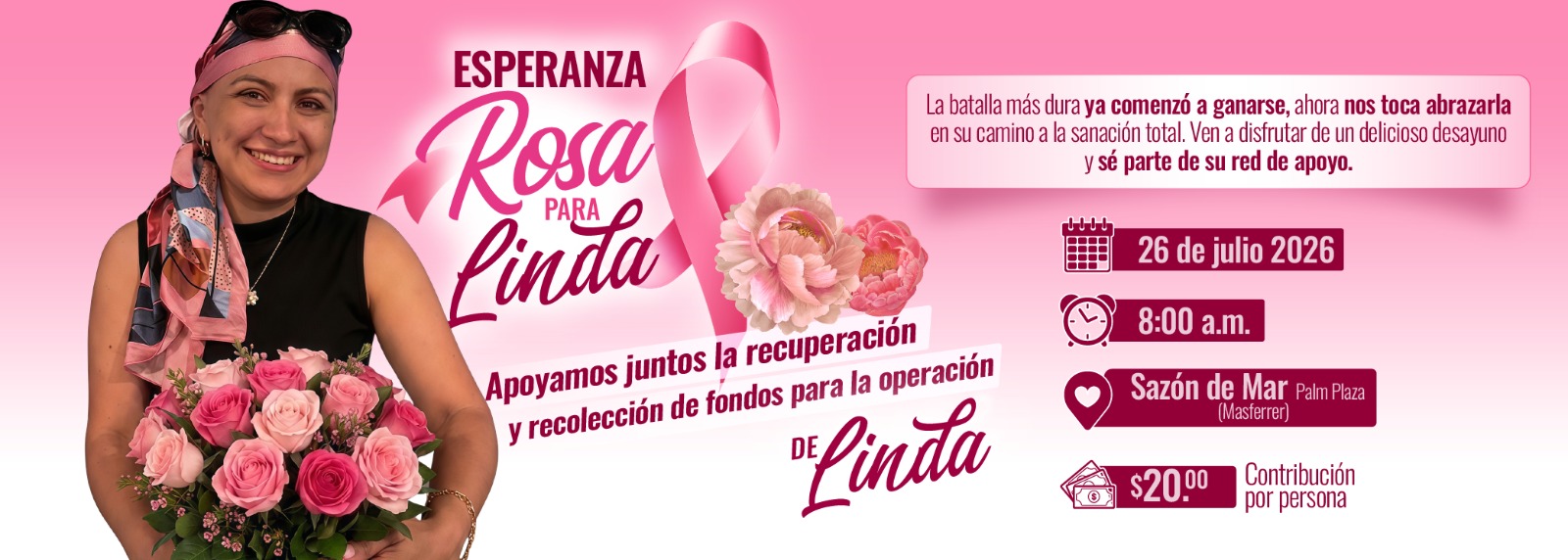 Esperanza Rosa para Linda