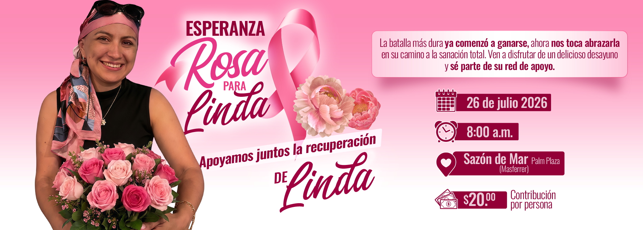Esperanza Rosa para Linda