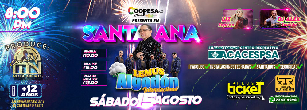 LEMUS ALGODÓN EN SANTA ANA