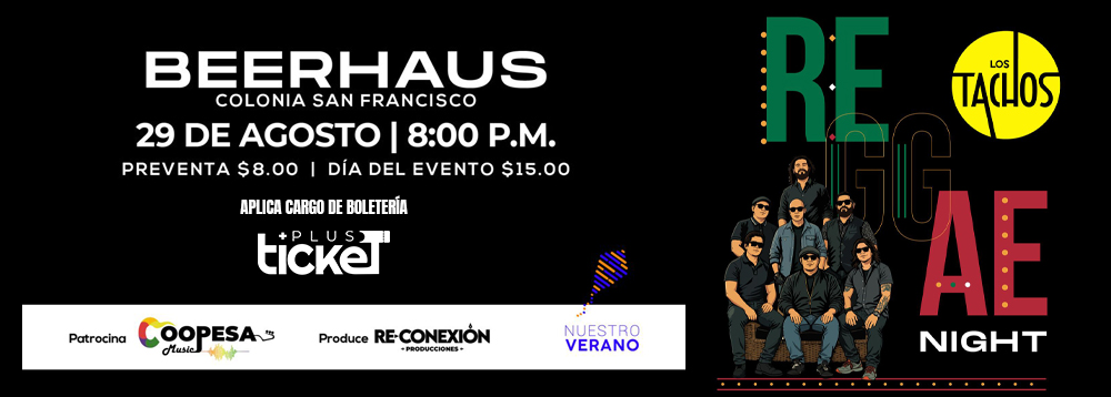 REGGAE NIGHT - LOS TACHOS 