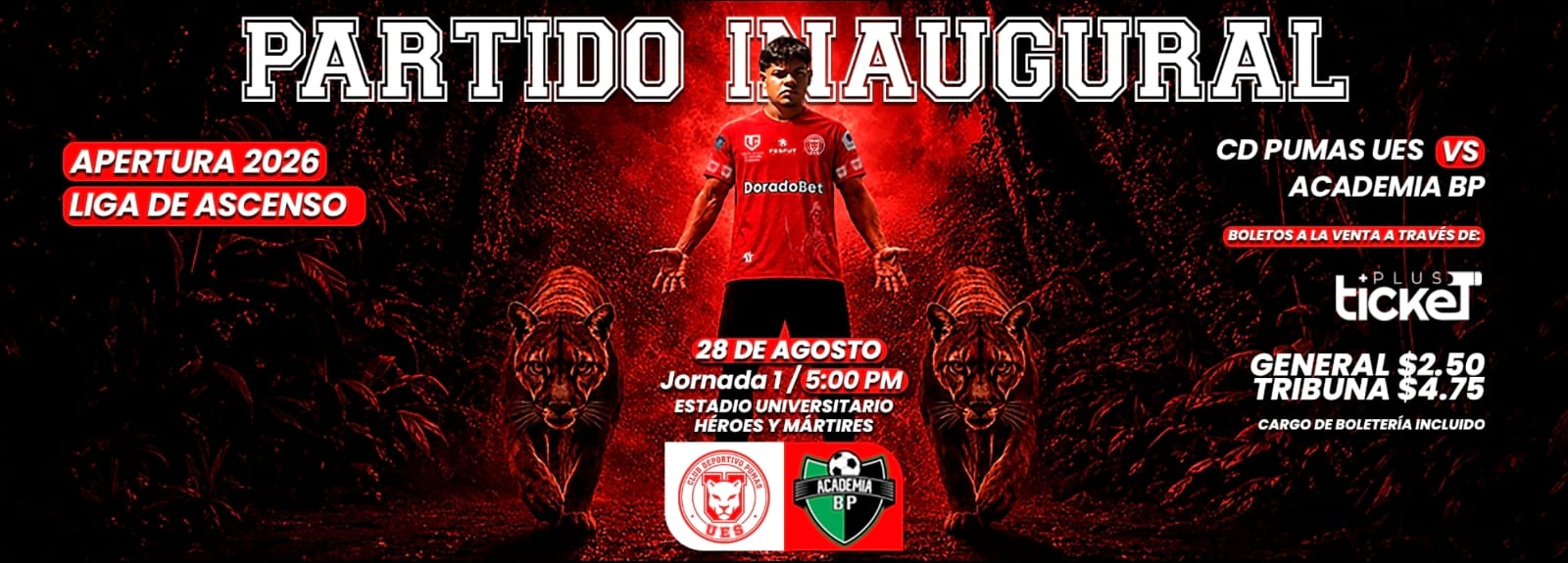 PARTIDO INAUGURAL - APERTURA 2026 LIGA DE ASCENSO