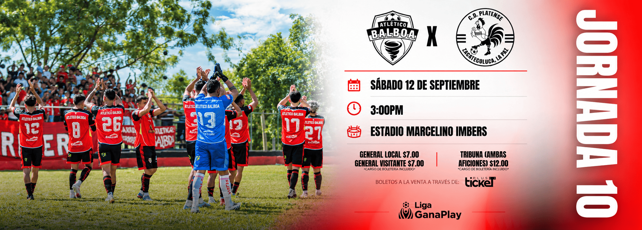 J10 - C.D. BALBOA VS C.D. PLATENSE 