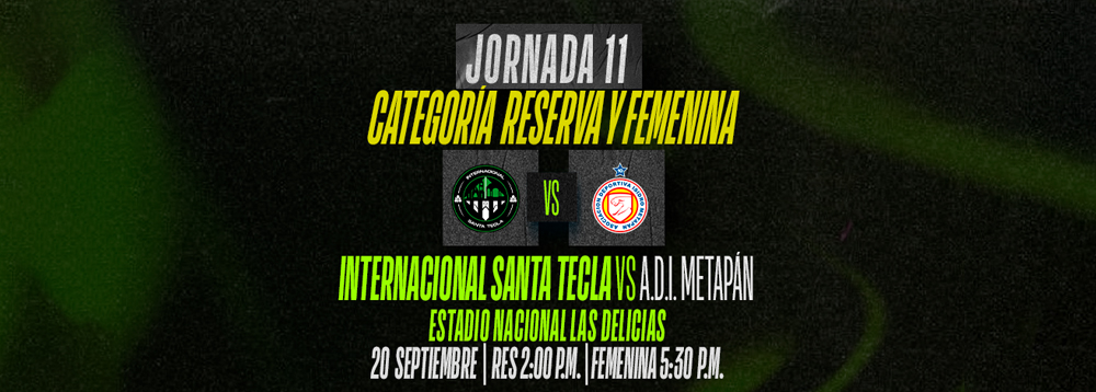 RESERVA Y FEMENINA J11 