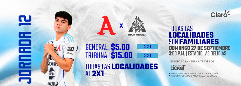 J12 - ALIANZA F.C. VS INCA ARUBA
