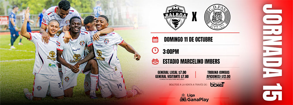 J15 - C.D. BALBOA VS C.D. FAS 