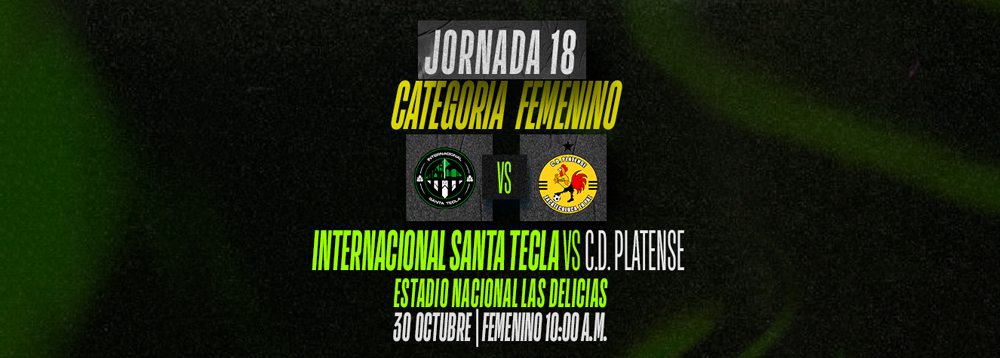 CATEGORÍA FEMENINA - J18
